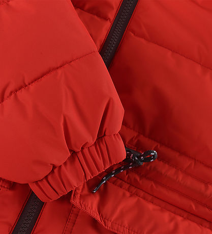 Color Kids Dynejakke - Poppy Red
