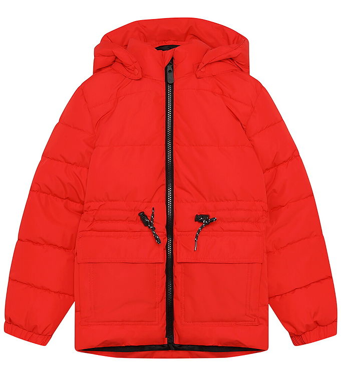 Color Kids Dynejakke - Quiltet - Poppy Red