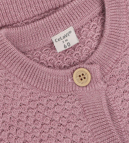 CeLaVi Cardigan - Lilas Melange