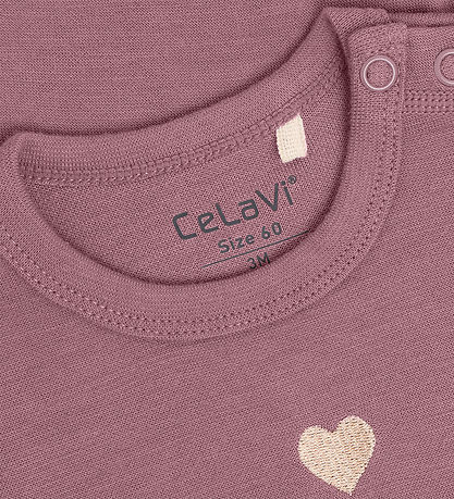 CeLaVi Body l/æ - Uld - Grape Shake Melange