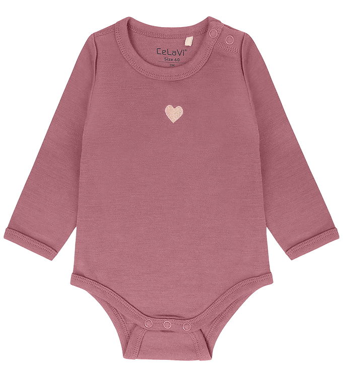 CeLaVi Body l/æ - Uld - Grape Shake Melange