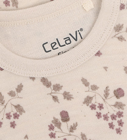 CeLaVi Body l/æ - Uld - AOP - Grape Shake