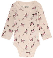 CeLaVi Body l/æ - Uld - AOP - Lilas