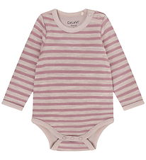 CeLaVi Body l/æ - Uld - YD Stripe - Grape Shake