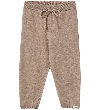 Sofie Schnoor Bukser - Strik - LuluSB - Brown Melange