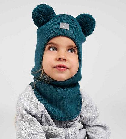 Reima Elefanthue - Strik - 2-lags - Vekkuli - Dark Teal