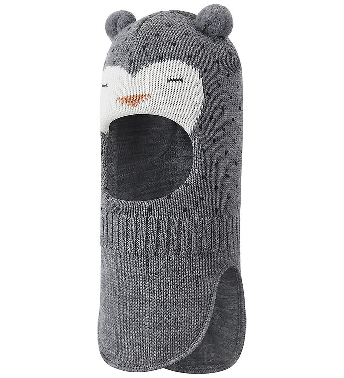 Reima Elefanthue - Strik - 2-lags - Ilmeet - Melange Grey
