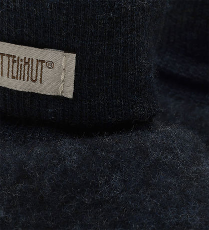 Huttelihut Futter - Uldfleece - Navy Melange