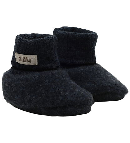 Huttelihut Futter - Uldfleece - Navy Melange
