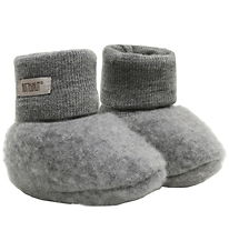 Huttelihut Futter - Uldfleece - Medium Grey Melange