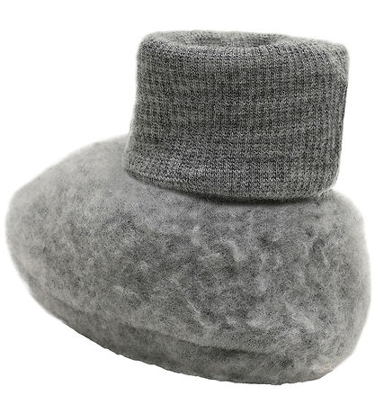 Huttelihut Futter - Uldfleece - Medium Grey Melange