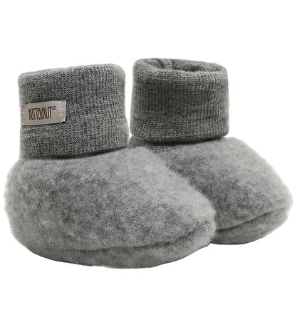 Huttelihut Futter - Uldfleece - Medium Grey Melange