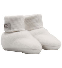 Huttelihut Booties - Wool Fleece - Tofu