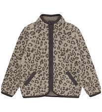 Huttelihut Cardigan - Uldfleece - Camel Melange