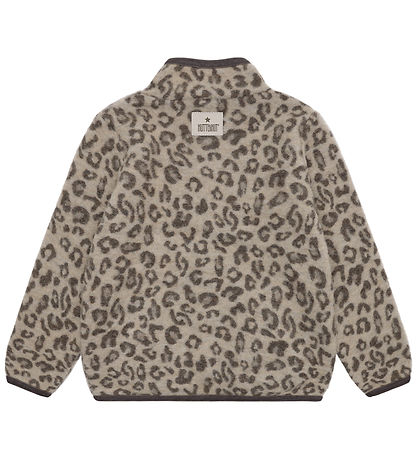 Huttelihut Cardigan - Uldfleece - Camel Melange