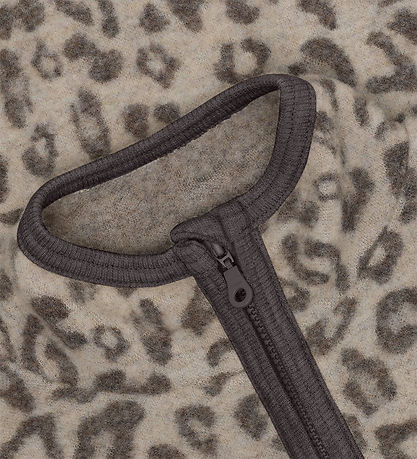 Huttelihut Cardigan - Uldfleece - Camel Melange