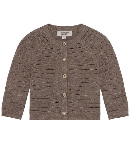 Huttelihut Cardigan - Strik/Hulmønster - Cinder Melange