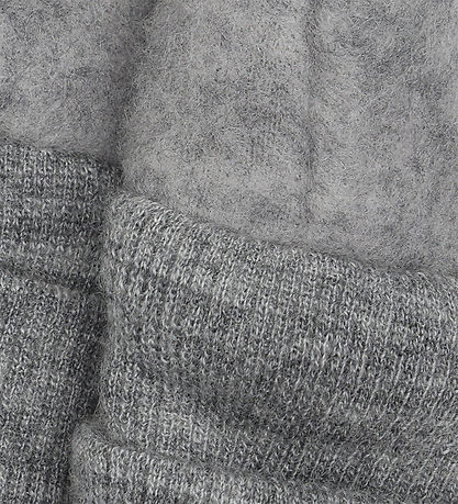 Huttelihut Luffer - Uldfleece - Medium Grey Melange