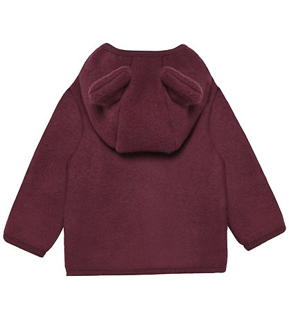 Huttelihut Cardigan - Uldfleece - Port Royale