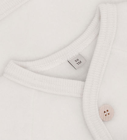 Huttelihut Cardigan - Uldfleece - Tofu