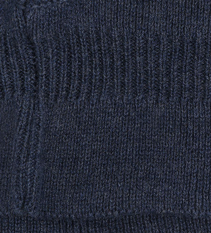 CeLaVi Elefanthue - 1-lags - Uld/Bomuld - Navy Melange