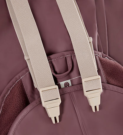 CeLaVi Regntøj m. Fleece - Rose Brown