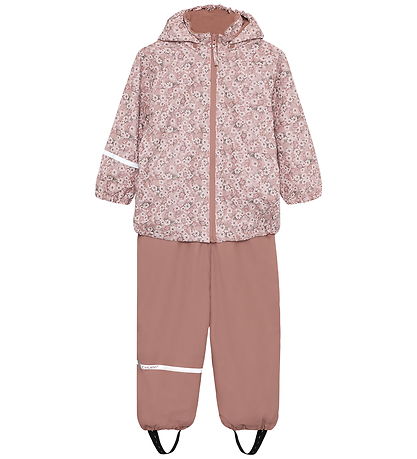 CeLaVi Regntøj m. Fleece - Shadow Gray