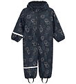 CeLaVi Regntøj m. Fleece - Navy