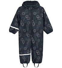 CeLaVi Regntøj m. Fleece - Navy