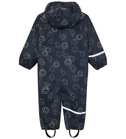 CeLaVi Regntøj m. Fleece - Navy