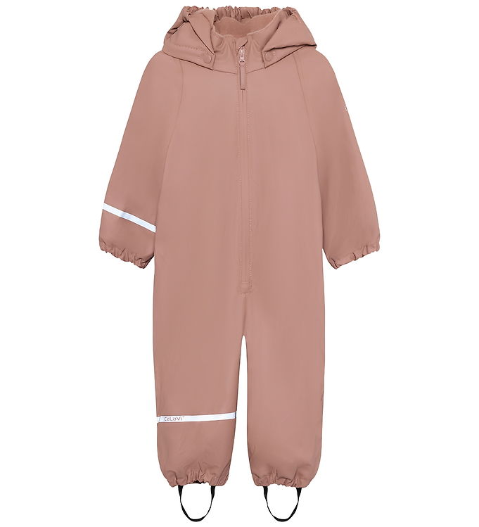CeLaVi Regndragt m. Fleece - Burlwood