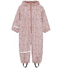 CeLaVi Regndragt m. Fleece - Shadow Gray