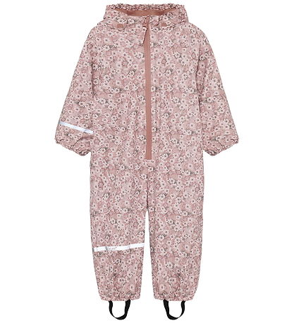 CeLaVi Regndragt m. Fleece - Shadow Gray