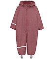CeLaVi Regndragt m. Fleece - Rose Brown