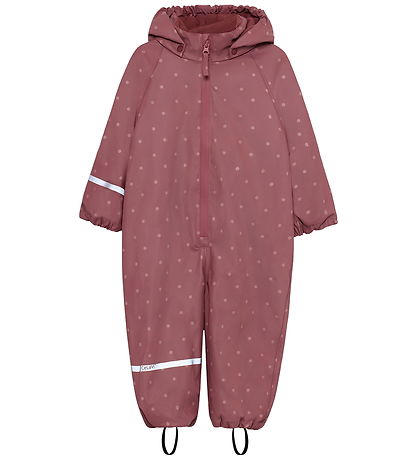 CeLaVi Regndragt m. Fleece - Rose Brown