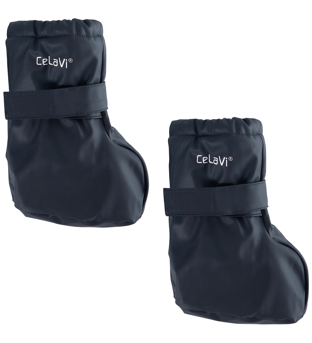 CeLaVi Überschuhe m. Polsterung - PU - Navy - CeLaVi - 12-18 mt - Überschuhe