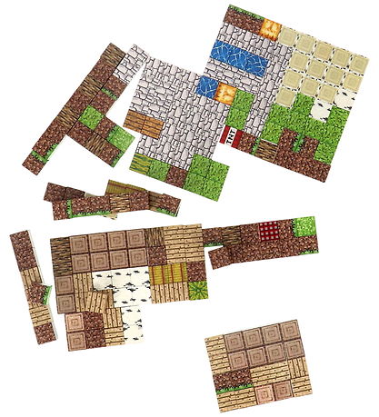 Pixel Magnet Byggesæt - Building Blocks - 192 Dele