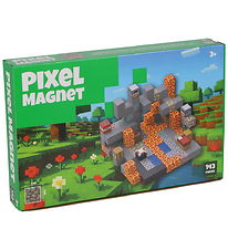 Pixel Magnet Smíða sett - Building Blocks - 143 Partar