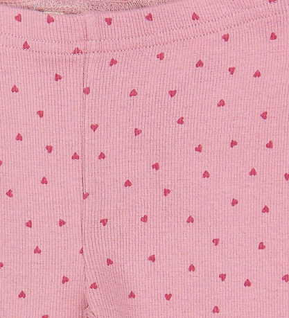 Petit Piao Leggings - PPSonja - Rose Elegance Heart AOP