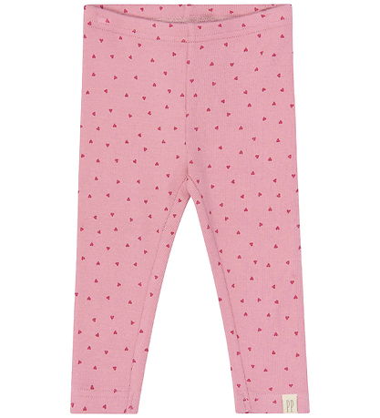 Petit Piao Leggings - PPSonja - Rose Elegance Heart AOP