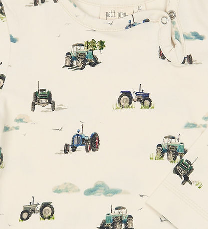 Petit Piao Body l/æ - PPStar - Eggnog Tractor AOP