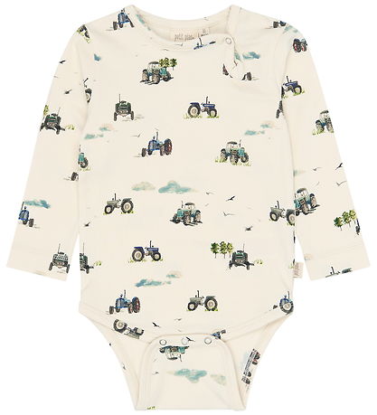 Petit Piao Body l/æ - PPStar - Eggnog Tractor AOP
