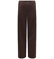 Kids Only Bukser - KogWarm - Coffee Bean/Panel White/Black