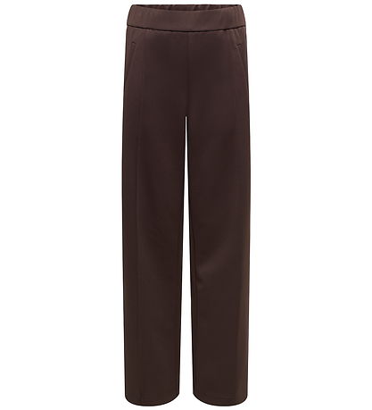 Kids Only Bukser - KogWarm - Coffee Bean/Panel White/Black