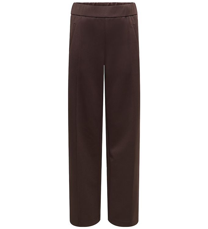 Kids Only Bukser - KogWarm - Coffee Bean/Panel White/Black