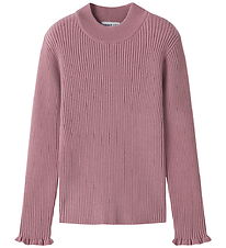 Name It Bluse - Strik - Rib - NkfVianna - Lilas