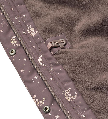 Wheat Vinterjakke - Tove - Plum Truffle Stars