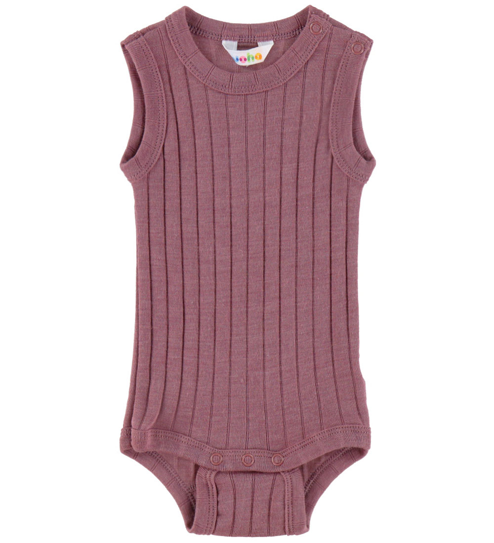 Joha Romper mouwloos - Wol/Zijde - Lyng - Joha - 80 - Rompers Mouwloos