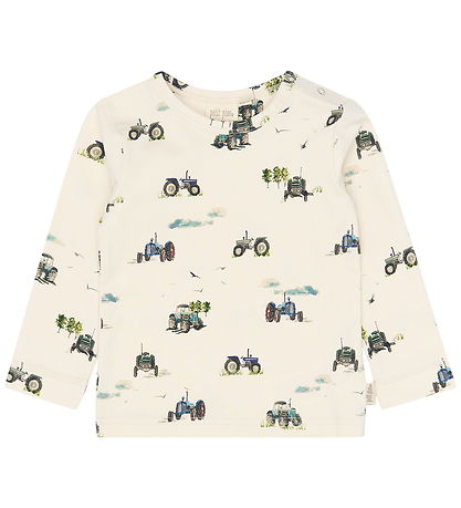 Petit Piao Bluse - PPStar - Eggnoc Tractor AOP