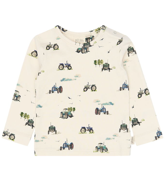 Petit Piao Bluse - PPStar - Eggnoc Tractor AOP